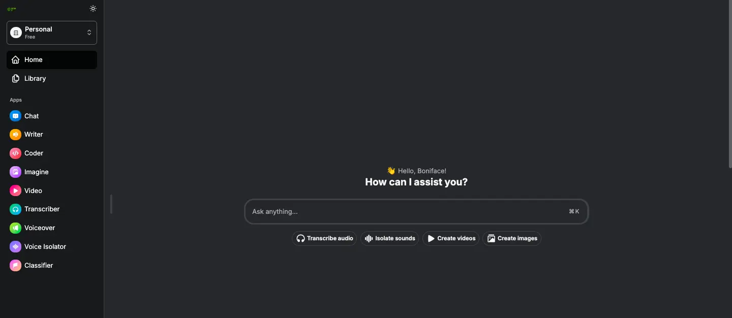Application preview